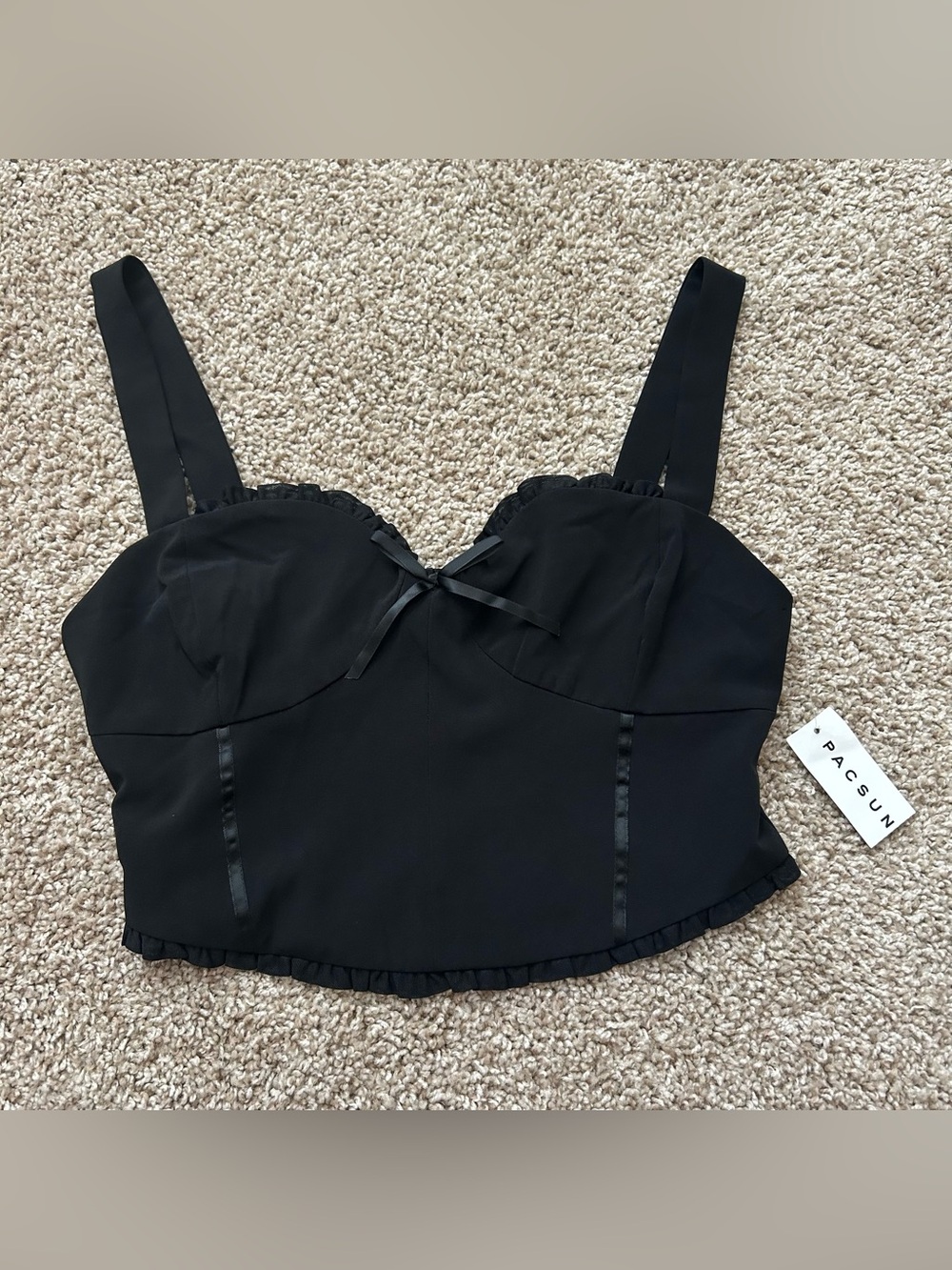 Pacsun Sweetheart Crop Tank